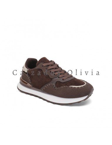 Zapatos y Calzados ID-9190 BROWN