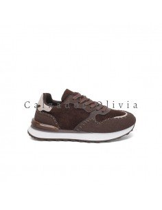 Calzados y Zapatos ID-9190 BROWN