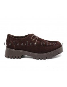 Calzados y Zapatos ID-2871 BROWN