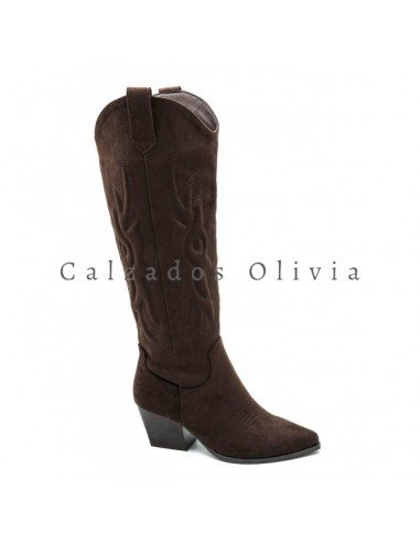 Zapatos y Calzados ID-9697A-1 BROWN