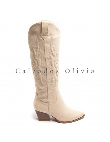 Zapatos y Calzados ID-9697A-1 BEIGE