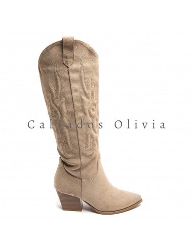 Zapatos y Calzados ID-9697A-1 KAKI
