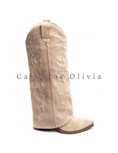 Zapatos y Calzados ID-7671A-1 BEIGE