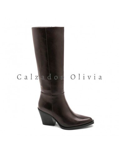 Zapatos y Calzados ID-6370A BROWN
