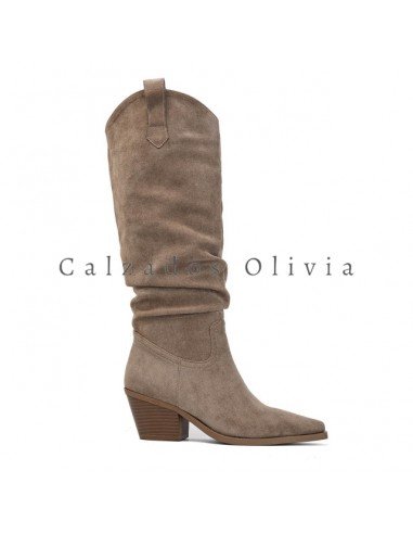 Zapatos y Calzados ID-2589A KAKI