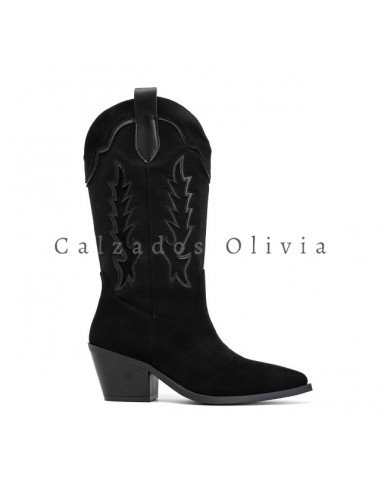 Zapatos y Calzados ID-2586A BLACK