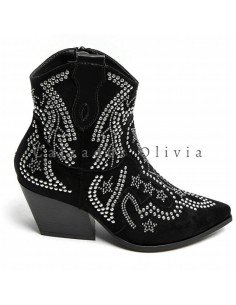 Calzados y Zapatos ID-9676A BLACK-WHITE