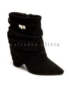 Calzados y zapatos ID-7666A BLACK 2