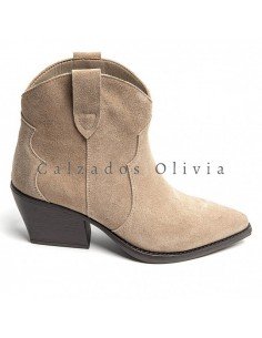 Calzados y Zapatos ID-6338A KAKI