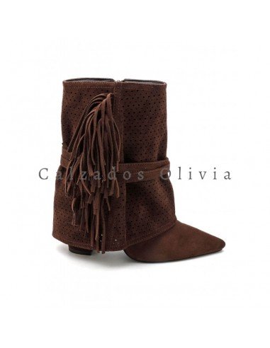 Zapatos y Calzados ID-2560A BROWN