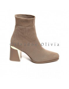 Calzados y Zapatos ID-7662A KAKI
