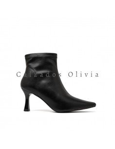 Calzados y Zapatos ID-7107 BLACK-PU