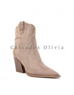 Calzados y zapatos ID-2585A KAKI 2