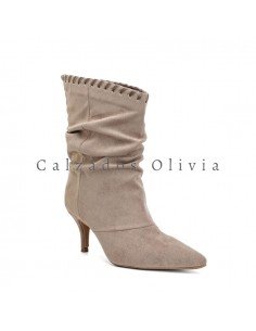 Calzados y zapatos ID-2568A KAKI 2