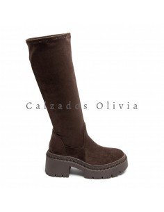 Calzados y Zapatos ID-9671A-1 BROWN