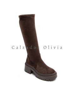 Calzados y zapatos ID-9671A-1 BROWN 2