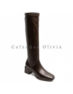 Calzados y zapatos ID-9570A BROWN 2