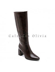 Calzados y zapatos ID-6373A BROWN 2
