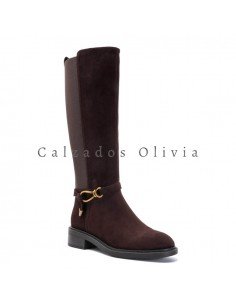 Calzados y zapatos ID-5350 BROWN 2