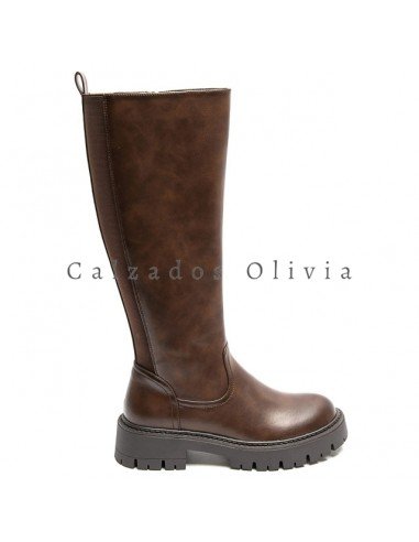 Zapatos y Calzados ID-5825 BROWN