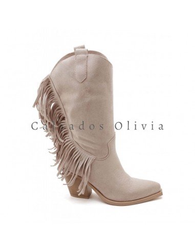 Zapatos y Calzados ID-2556A BEIGE