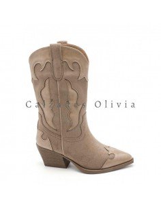 Calzados y Zapatos ID-6357 KAKI