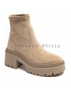 Calzados y zapatos ID-9670A-1 KAKI 2