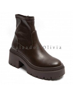 Calzados y zapatos ID-9670A BROWN 2