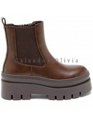 Zapatos y Calzados ID-1637 BROWN