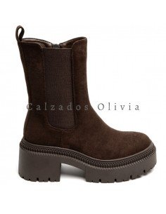 Calzados y Zapatos ID-7681A BROWN