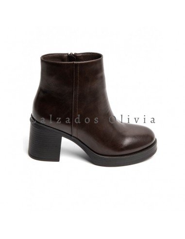 Zapatos y Calzados ID-6322 BROWN