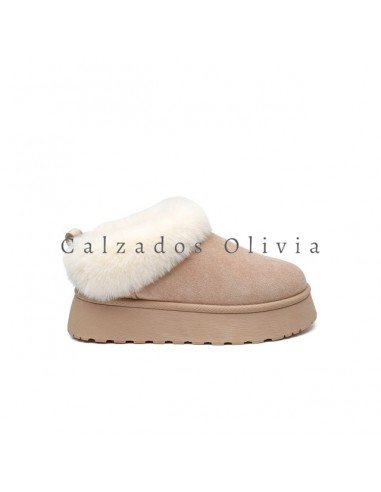 Zapatos y Calzados ID-9072 BEIGE