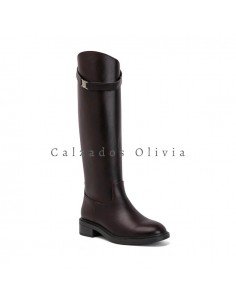 Calzados y zapatos ID-5301 BROWN 2