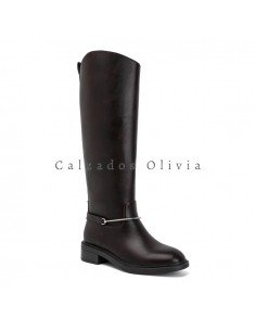 Calzados y zapatos ID-5300 BROWN 2