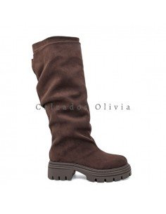 Calzados y Zapatos ID-2922A-1 BROWN