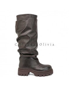 Calzados y Zapatos ID-2922A BROWN