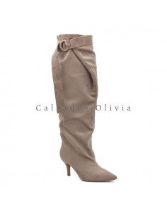 Calzados y zapatos ID-2915A KAKI 2