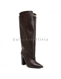 Calzados y zapatos ID-2912 BROWN 2