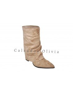 Calzados y zapatos BTT-6110 BEIGE 2
