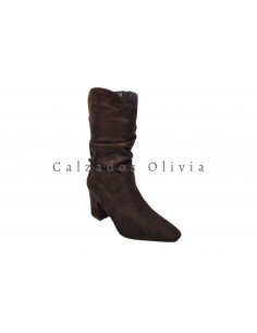 Calzados y zapatos BTT-6094 BROWN 2