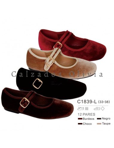 Zapatos y Calzados PP-C1839-L (33-38)