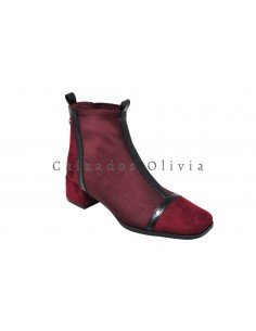 Calzados y zapatos BTT-3446 WINE 2