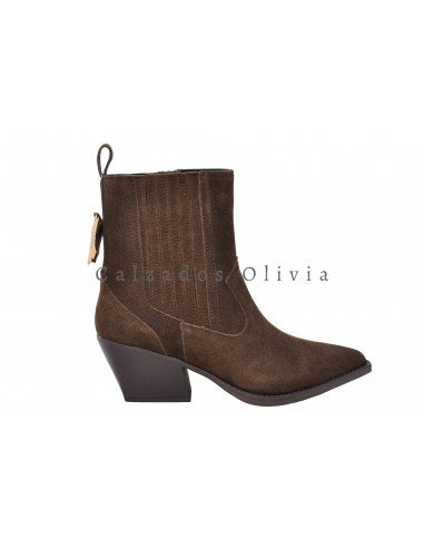 Zapatos y Calzados EMS-YY-121 BROWN (Piel)