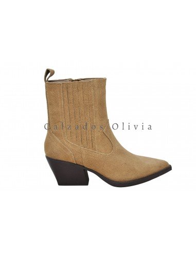 Zapatos y Calzados EMS-YY-121 KAKI (Piel)