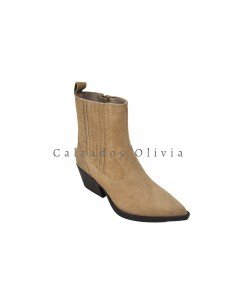 Calzados y zapatos EMS-YY-121 KAKI (Piel) 2