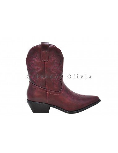 Zapatos y Calzados EMS-YY-107 WINE