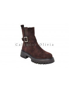 Calzados y zapatos EMS-YY-152 BROWN 2