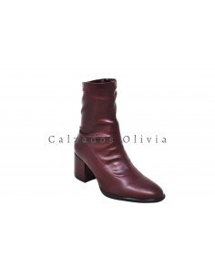 Calzados y zapatos EMS-YY-183 WINE 2