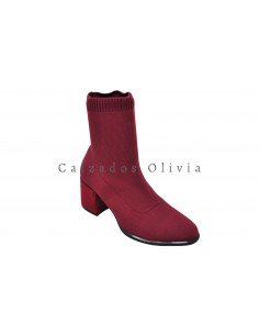 Calzados y zapatos EMS-YY-182 WINE 2