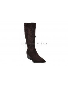 Calzados y zapatos EMS-YY-128 BROWN 2